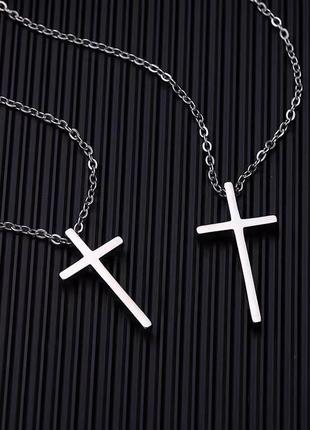 Ожерелье с крестиком благословение7 фото