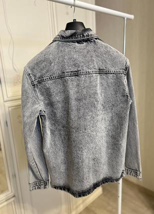 Піджак-сорочка джинс10 фото