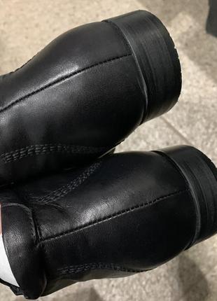 Мужские зимние ботинки из натуральной кожи8 фото