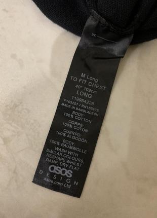 Чорний базовий гольф asos светр джемпер чоловічий 5