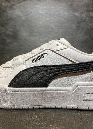 Кроссовки puma ca pro classic trainers in white and black