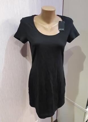 Хлопковое платье туника удлиненная футболка esmara германия, l-m4 фото