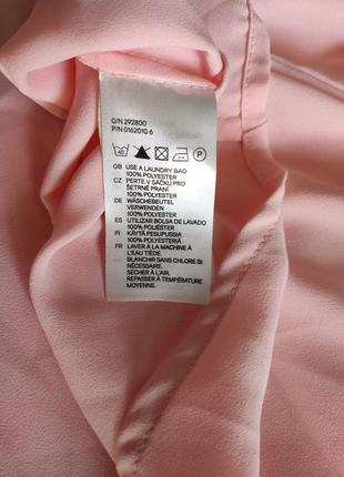 Блуза жіноча h&m eur54, нова, рожева10 фото