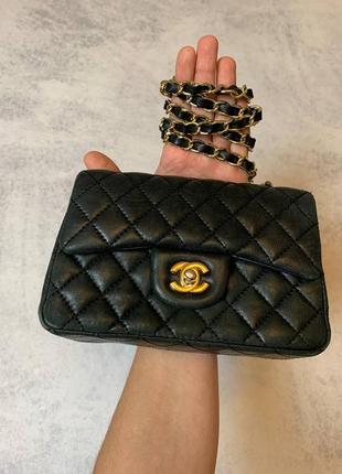 Chanel женский стильная сумочка9 фото