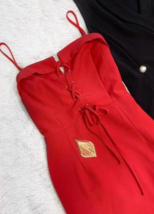 Платье бюстье со шнуровкой 3