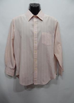 Мужская рубашка с длинным рукавом calvin klein р.52 188дрбу (только в указанном размере, только 1шт)