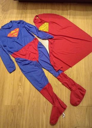 Карнавальный костюм супермен 7-9 лет спайдермен супергерои халк