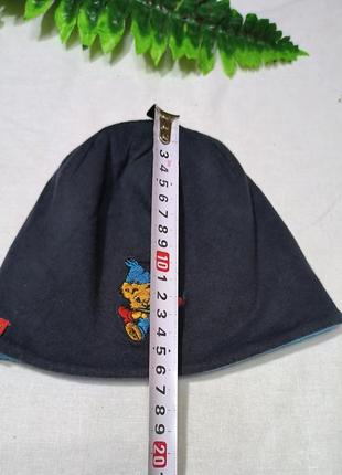 Детская двусторонняя шапка. 2-3 года.9 фото