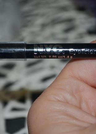 Двусторонний карандаш для глаз nyc eyeliner duet pencil оригинал5 фото