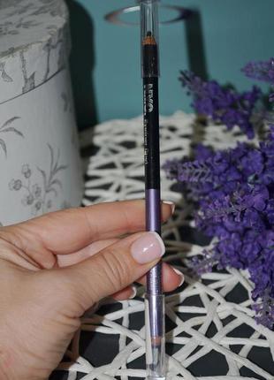 Двусторонний карандаш для глаз nyc eyeliner duet pencil оригинал3 фото