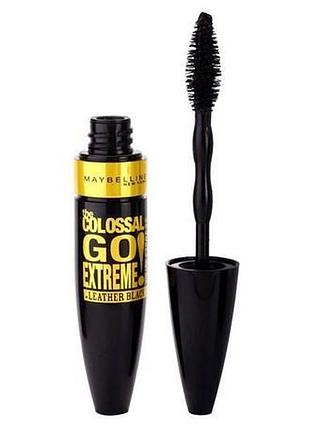 Тушь colossal go extreme leather volum   maybelline черный (2000001991602)