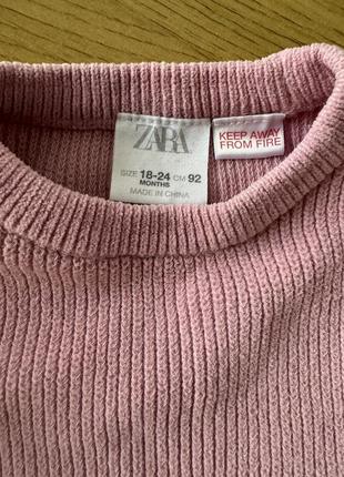 Свитер от zara 18-242 фото