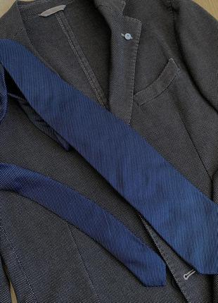 Giorgio armani silk tie шёлковый галстук италия люкс