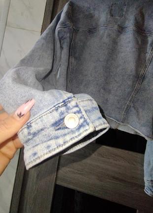 Коромтка джинсова курточка s-m8 фото