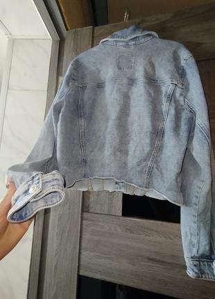Коромтка джинсова курточка s-m7 фото