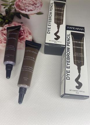 Гель для фарбування та фіксації брів handaiyan eyebrow gel1 фото