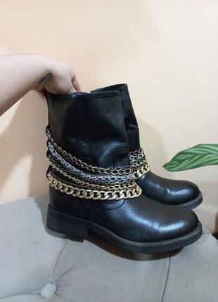 Сапоги байкерские 3