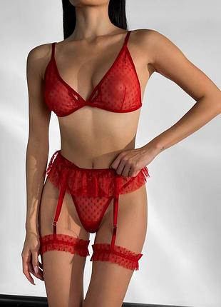Сексуальный комплект нижнего белья 18+