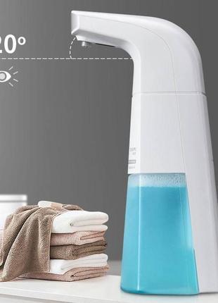 Безконтактний дозатор для рідкого мила foaming soap dispenser4 фото