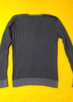 Кофта пуловер кофта свитер синий 46 р - 48 р s - m4 фото