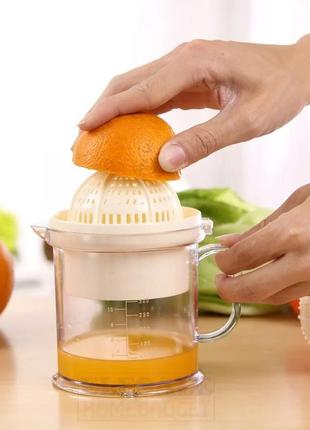 Ручна міні-соковижималка з чашкою для фруктів juicer xl-295