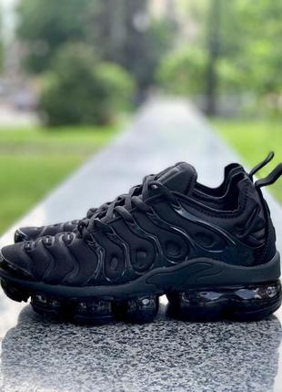 Nike air vapormax plus tn all black мужские кроссовки найк2 фото