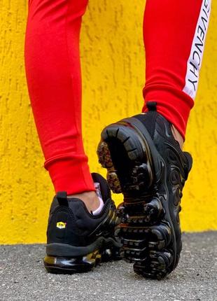 Nike air vapormax plus tn all black мужские кроссовки найк4 фото