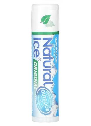 Mentholatum, natural ice, лечебный бальзам для губ, spf 15, 4,2 г mto-00041