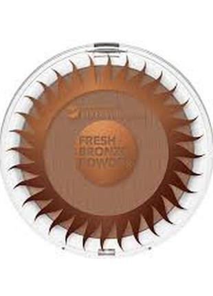 Bell hypoallergenic fresh bronze powder no. 02 dermatologist approved4 фото