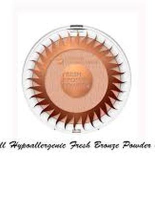 Bell hypoallergenic fresh bronze powder no. 02 dermatologist approved5 фото
