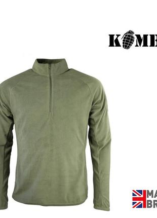 Кофта kombat uk alpha mid-layer fleece olive size xl