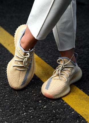 Новинка! adidas yeezy v2 linen кроссовки адидас в бежевом цвете (36-45)😍10 фото