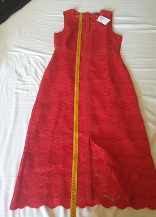 Нарядное платье гипюр шитье mango в стиле zara8 фото