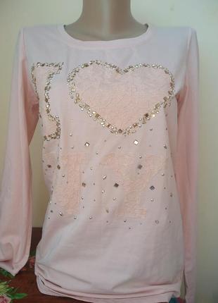 Блуза,кофта котонова,нова, р.м.