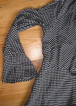 Воздушное платье в горошек от zara в отличном состоянии. 100% вискоза6 фото