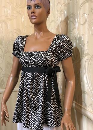 Блуза/бант, zara, розмір м