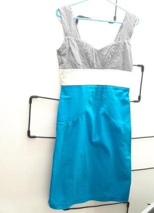 Чудова яскрава сукня турція pole&pole