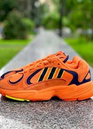 Женские кроссовки adidas yung 1 orange2 фото