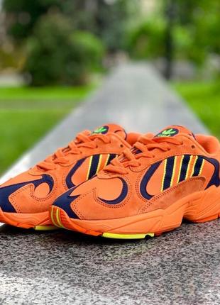 Женские кроссовки adidas yung 1 orange