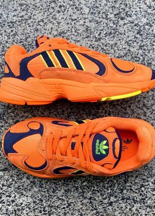 Женские кроссовки adidas yung 1 orange4 фото