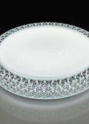 Світлодіодний світильник luxel 500х110мм ip20 з пультом керування 72w (clfr-72)