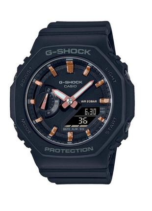 Годинник casio g-shock gma-s2100 - чорний1 фото