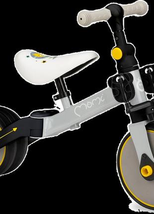 Дитячий біговел-велосипед momi loris 4в1  (колір - yellow)1 фото