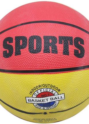 Баскетбольний м'яч для вулиці sports no72 фото