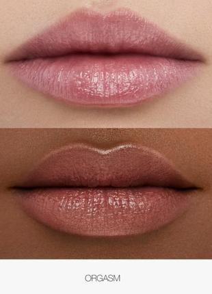 Увлажняющий бальзам для губ nars afterglow lip balm оттенок orgasm, 3 гр оригинал2 фото