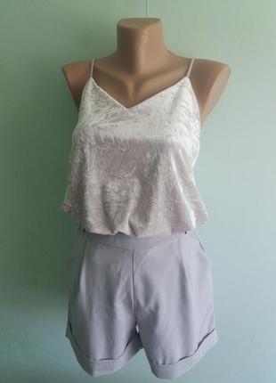 Блузка бархатна