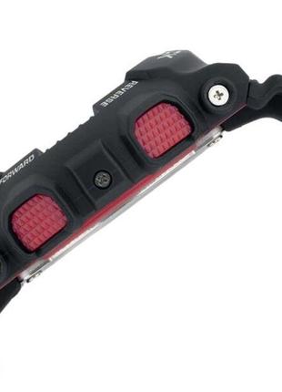 Годинник casio g-shock ga-100 - чорний/червоний3 фото