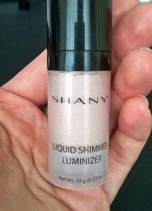 Хайлайтер (жидкий люминайзер) shany hd liquid shimmer luminizer - crystalline