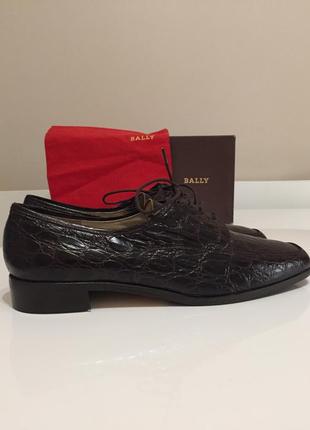 Шкарпетки туфли bally крокодил