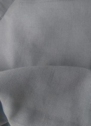 Льняная юбка в цвете хаки mara manzona р.108 фото